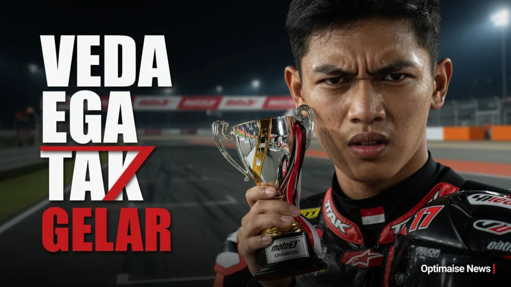 Moto3 2026: Veda Ega Tak Terobsesi dengan Gelar, Fokus Poin
