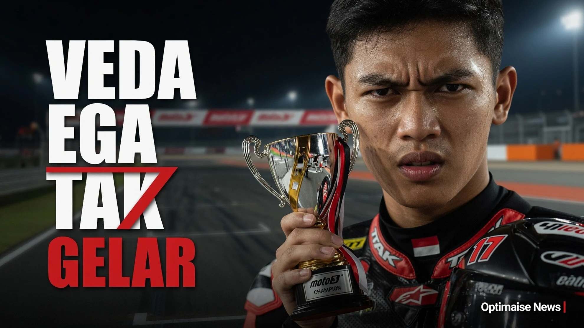 Moto3 2026: Veda Ega Tak Terobsesi dengan Gelar, Fokus Poin