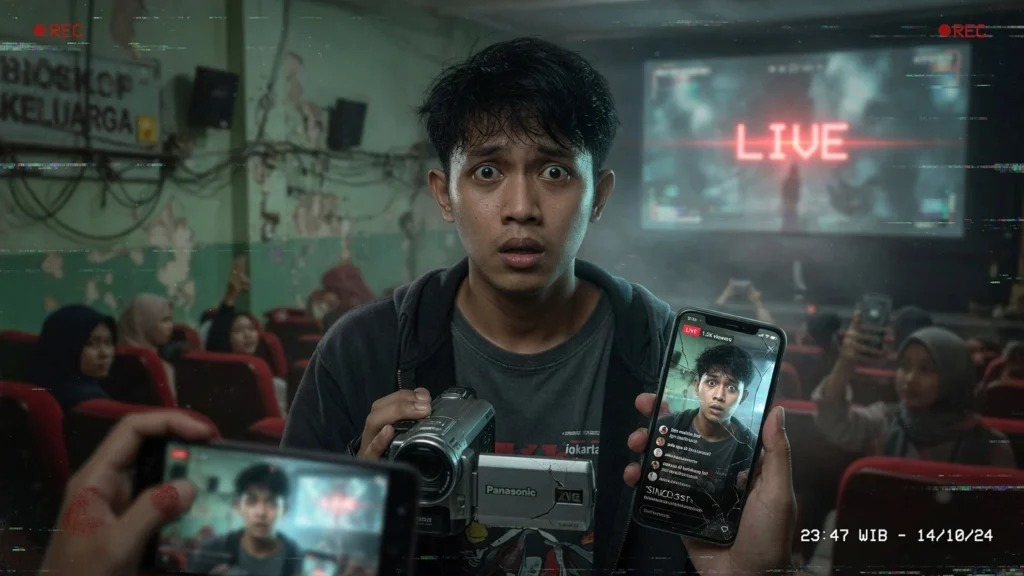 Format Found Footage dan Premis Live Streaming