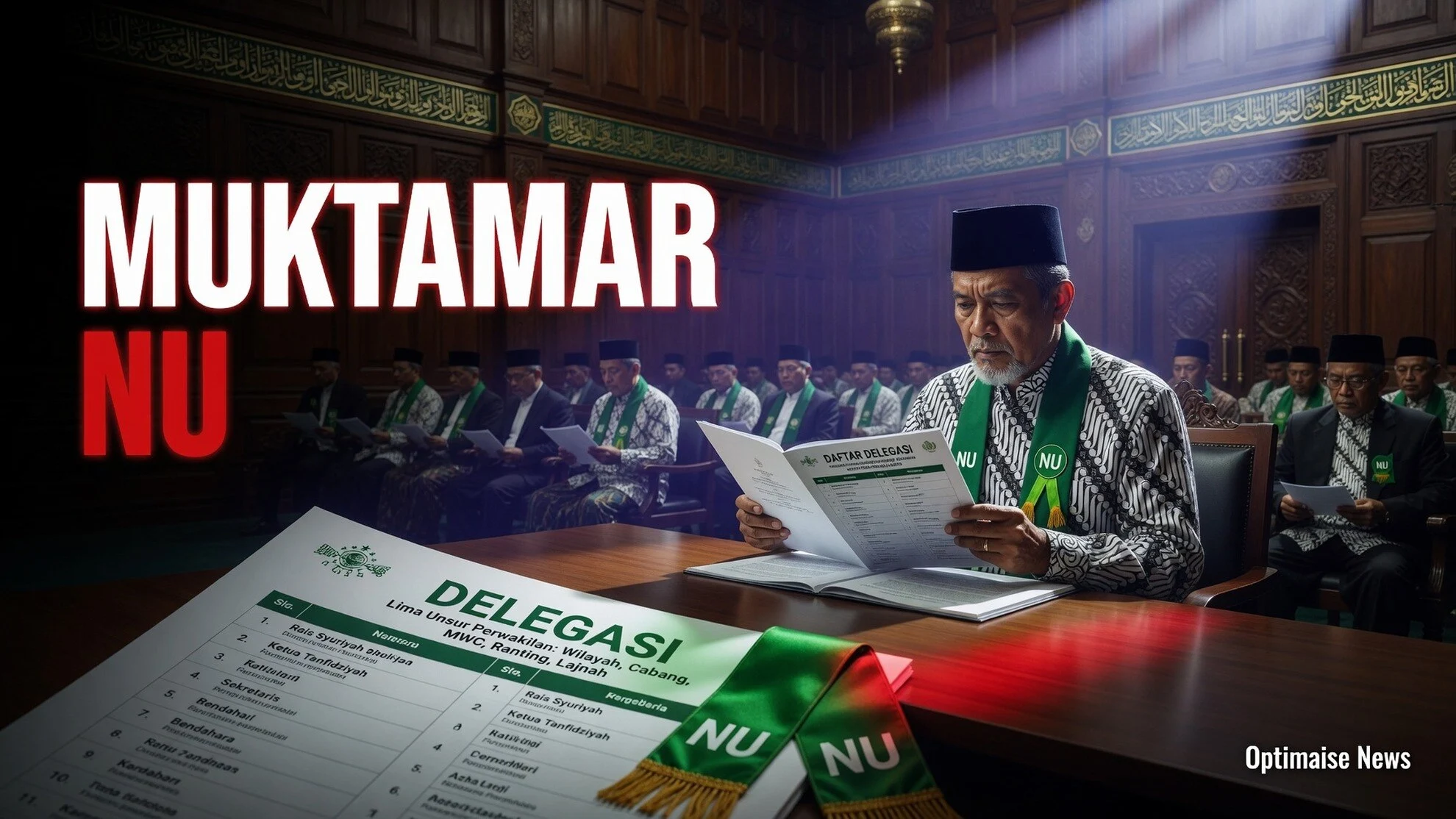 Muktamar NU Bedah 3 Status: Hanya Peserta Resmi Punya Hak Suara