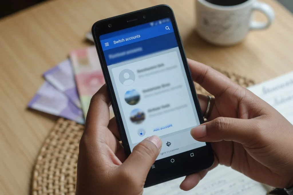 Prosedur cepat penambahan profil di ponsel Android dan iOS