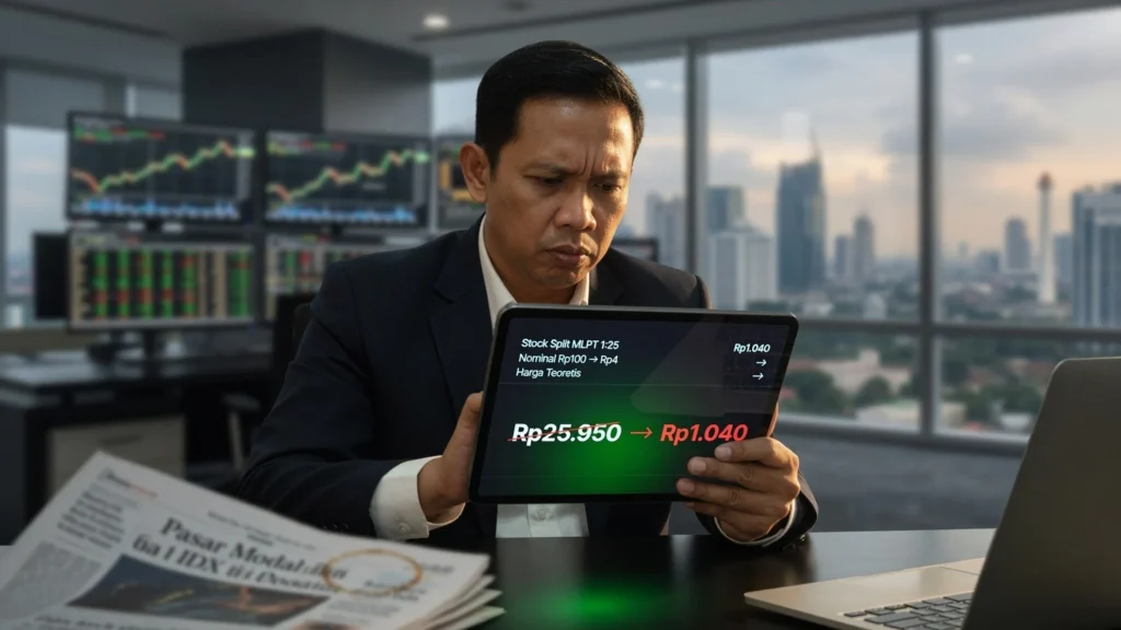 Hitungan Harga Teoretis dari Rp25.950 ke Rp1.040