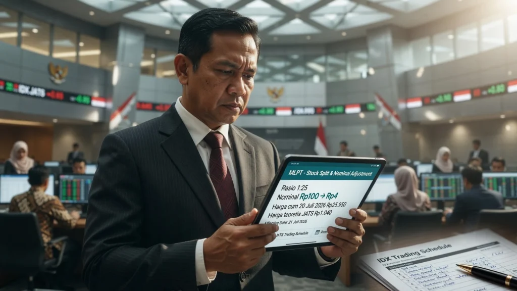 Jadwal Perdagangan Nominal Baru di Pasar Reguler