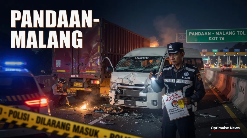 Murni Human Error, 3 Wisatawan Tewas di Tol Pandaan-Malang
