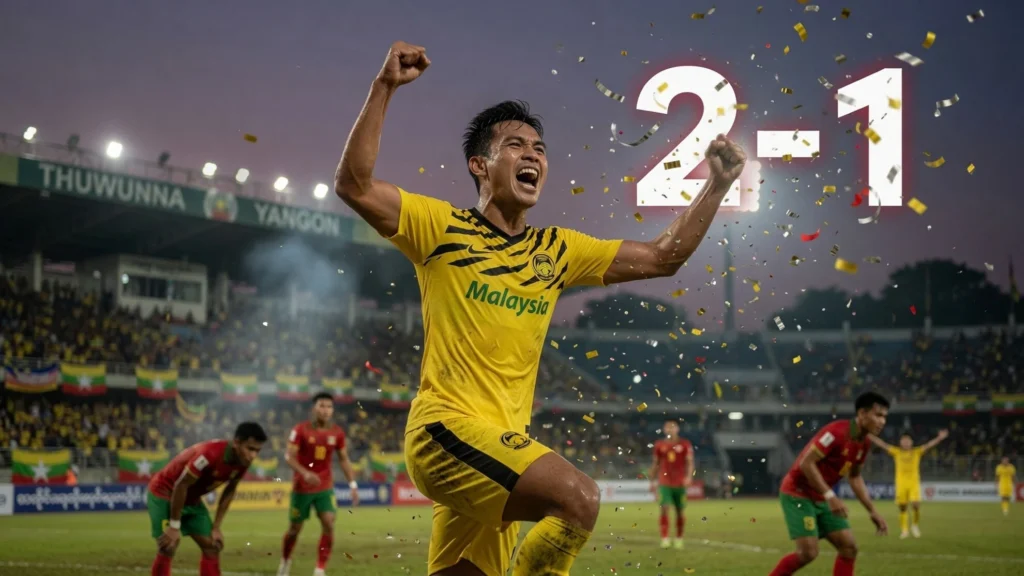 Myanmar vs Malaysia di Yangon: Ujian Perdana Harimau Malaya