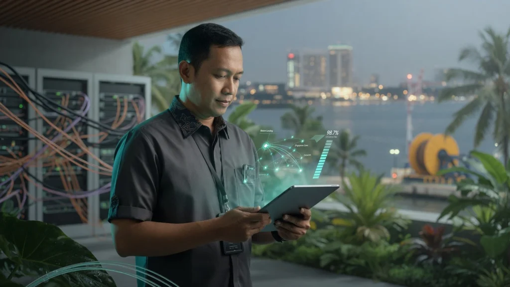 Kapasitas 24 Fiber Pair untuk Cloud, AI, dan Data Center SEA