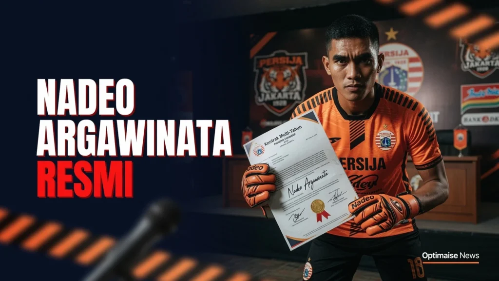 Nadeo Argawinata Resmi Gabung Persija hingga 2031