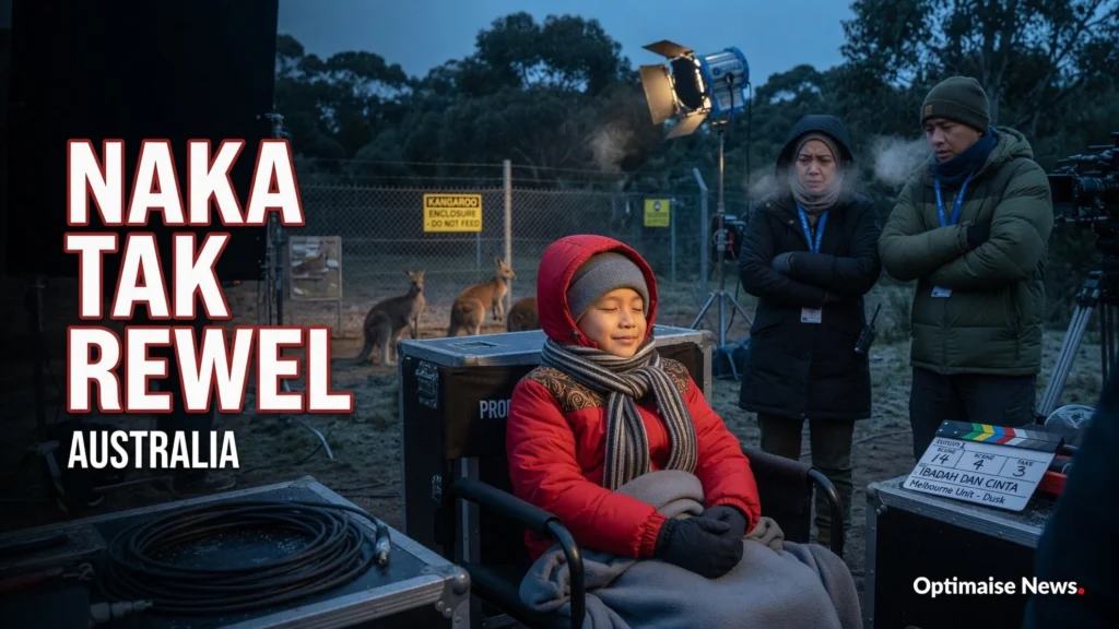Naka Tak Rewel di Australia Bareng Indah Permatasari
