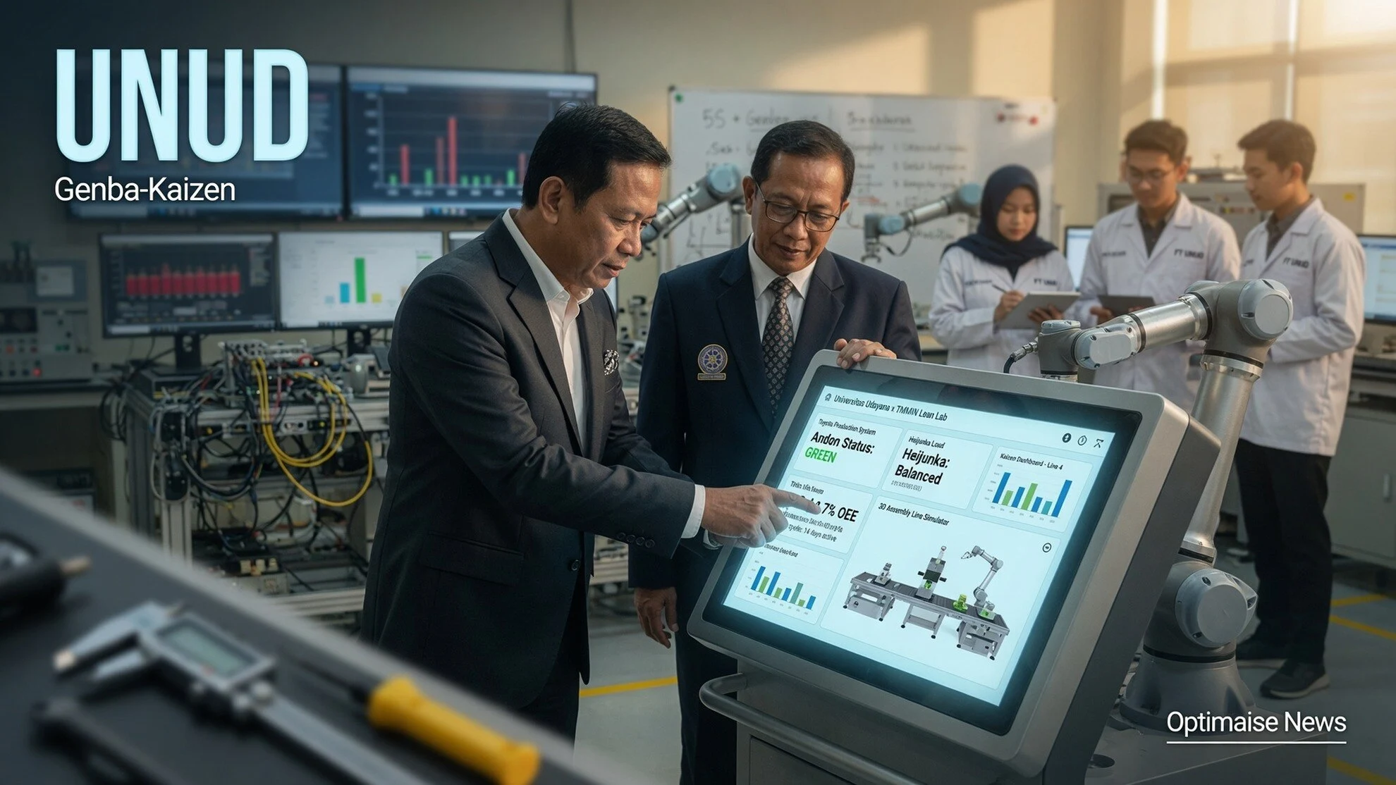 Nandi Julyanto Bawa Genba-Kaizen ke Unud