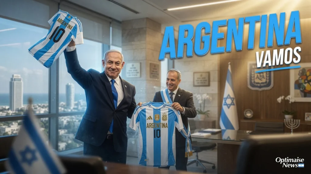 Netanyahu Terima Jersey: Vamos Argentina Menuju 2026