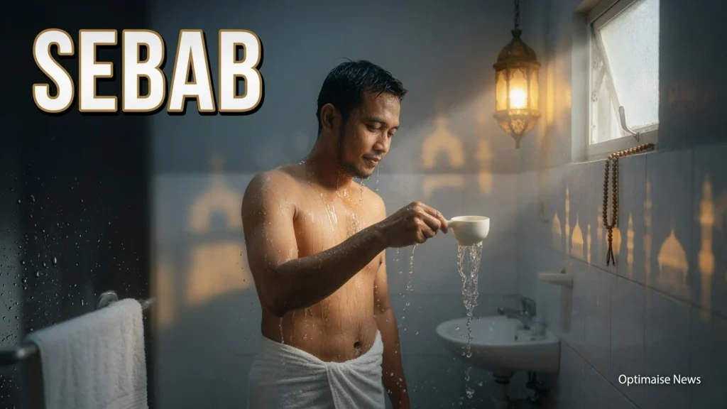 Niat Mandi Wajib Pria-Wanita Beda Sebab