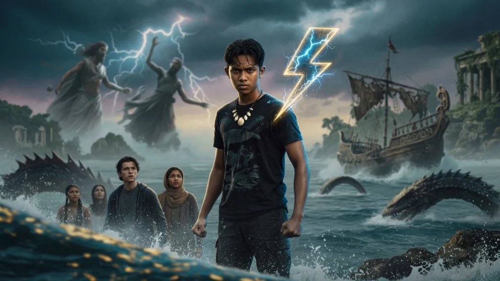 Remaja Putra Poseidon di Tengah Tuduhan Pencurian Petir Zeus
