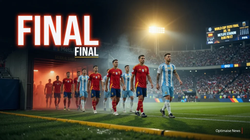 Nonton di TVRI 02.00 WIB, Argentina vs Spanyol Final 2026