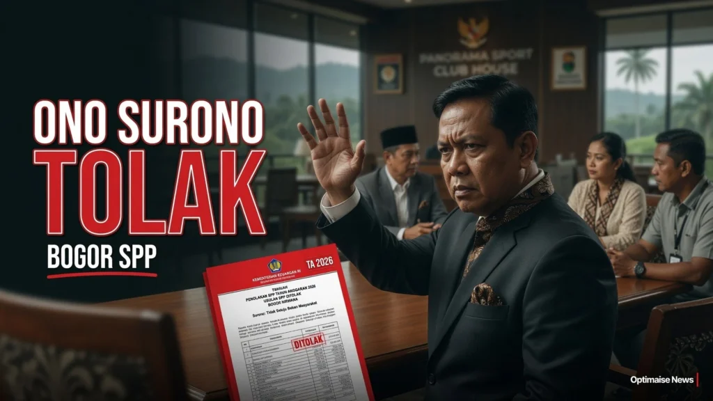 Ono Surono Tolak SPP Demi Akses Pendidikan Bogor Selatan