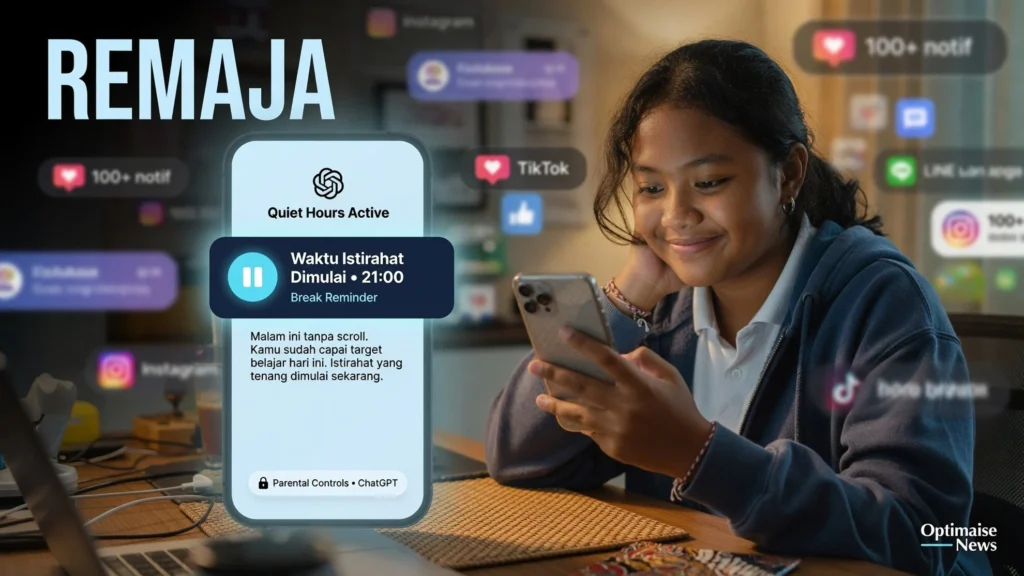 OpenAI Rilis Fitur Keamanan ChatGPT untuk Remaja