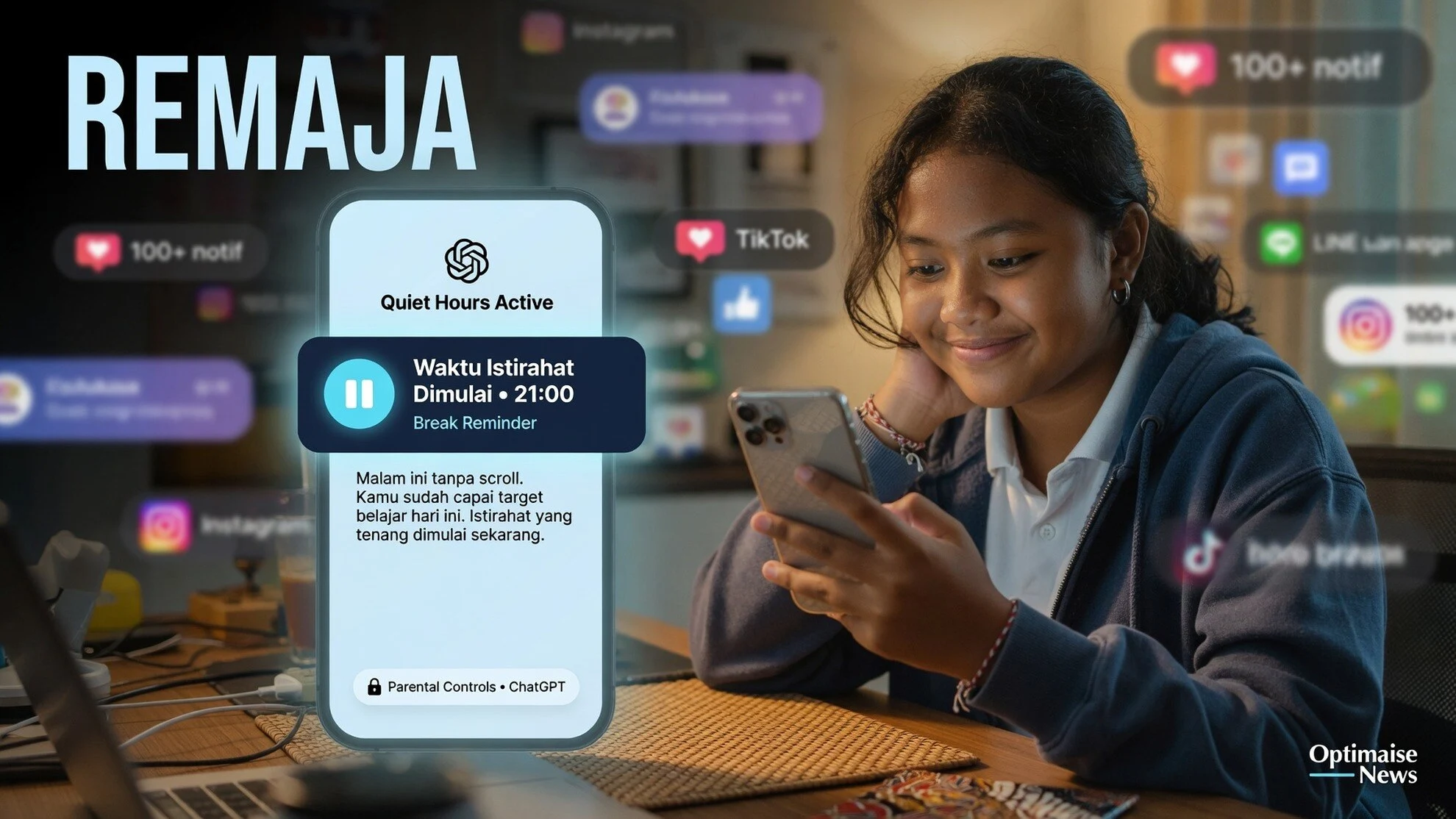 OpenAI Rilis Fitur Keamanan ChatGPT untuk Remaja