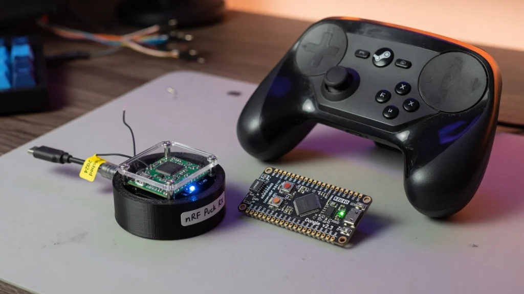 Langkah Teknis Flashing Firmware NRF52840