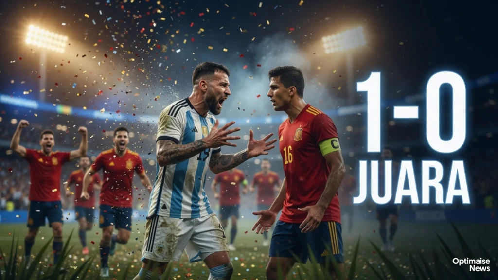 Otamendi Cecar Rodri Usai Spanyol Juara Dunia 1-0