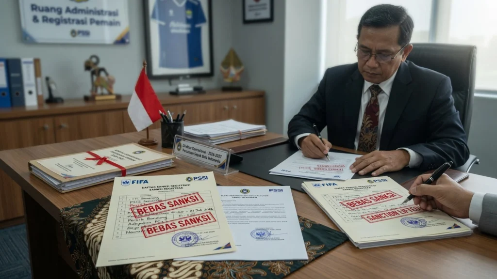 Adhyaksa FC Hapus Hukuman FIFA dalam Kurang dari Dua Minggu
