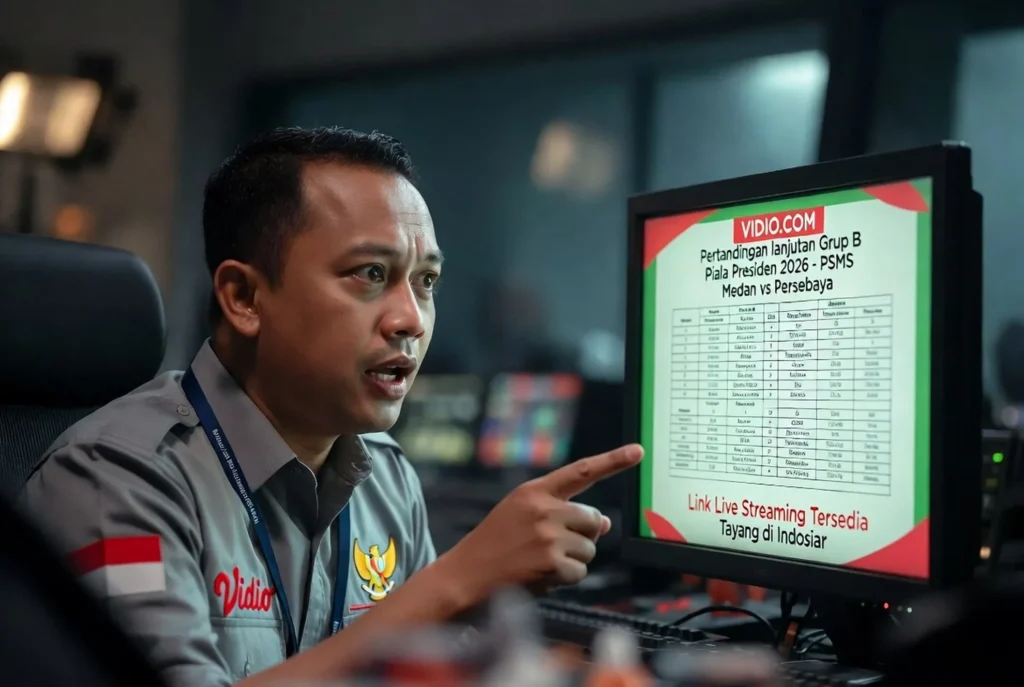 Cara Akses Link Live Streaming di Vidio.com