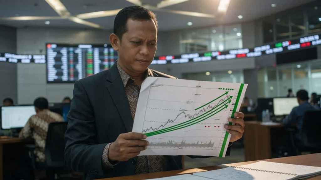 Peta Level Harga dari Catatan Sekuritas untuk Sesi Senin
