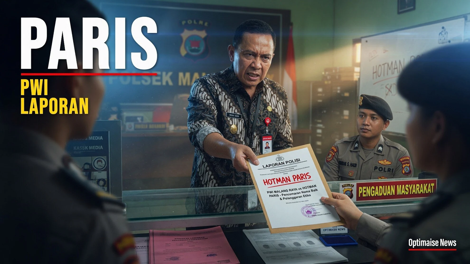 PWI Malang Raya Lakukan Search Polisi ke Hotman Paris