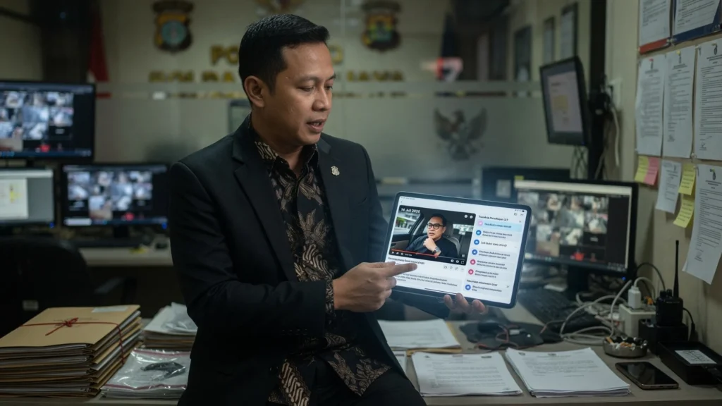 Video, Transkrip, dan Tautan Diserahkan ke Penyidik