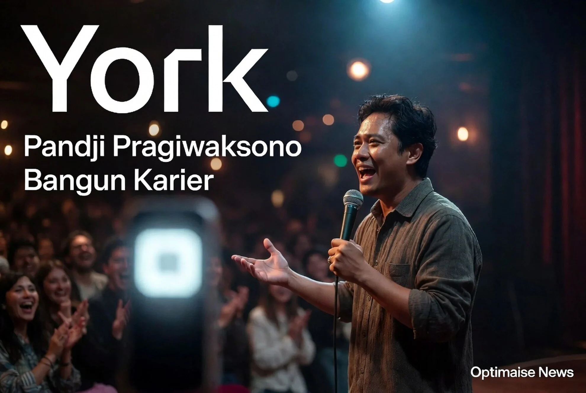 Pandji Pragiwaksono Bangun Karier Komedi AS dari Open Mic New York