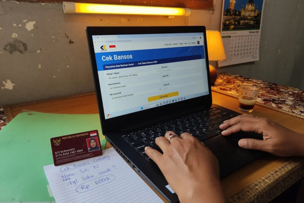 Cara cek bansos lewat situs cekbansos.kemensos.go.id