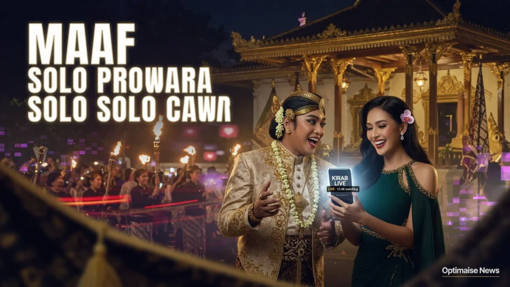 Paola Serena Tegaskan Undangan Terpisah, RMS Minta Maaf