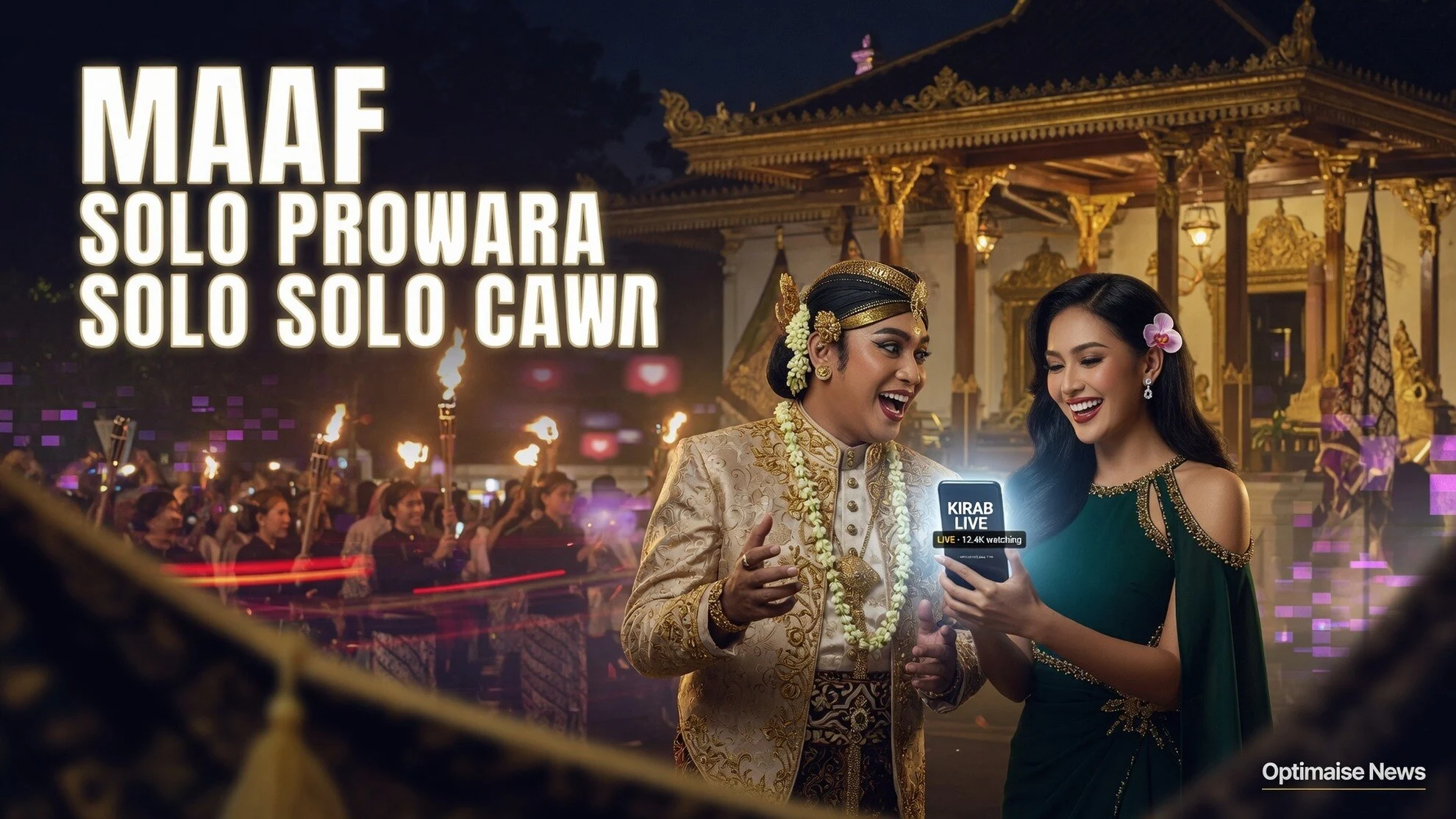 Paola Serena Tegaskan Undangan Terpisah, RMS Minta Maaf