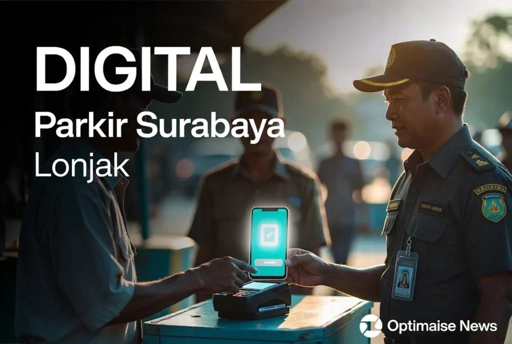 Parkir Digital Surabaya Lonjak 330% di Tanjung Anom ke Rp2,6 Juta