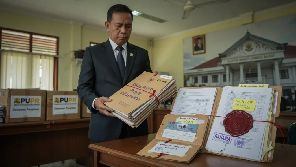 Dokumen Proyek Dinas PUPR Jadi Fokus Utama Penyitaan