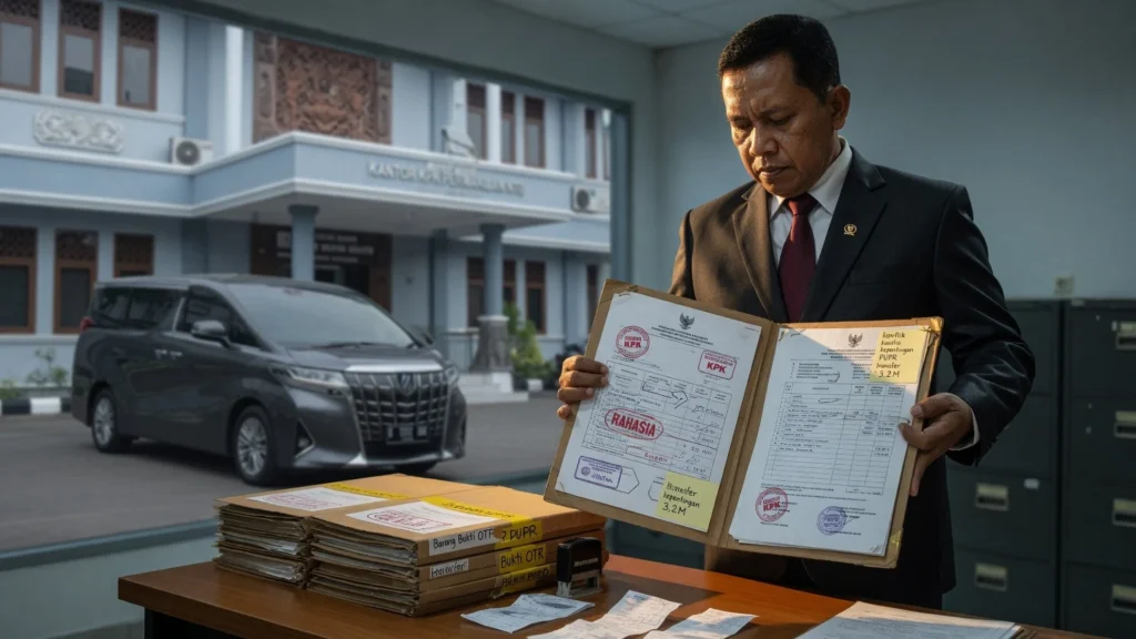Alphard dan Catatan Keuangan Swasta Turut Diamankan