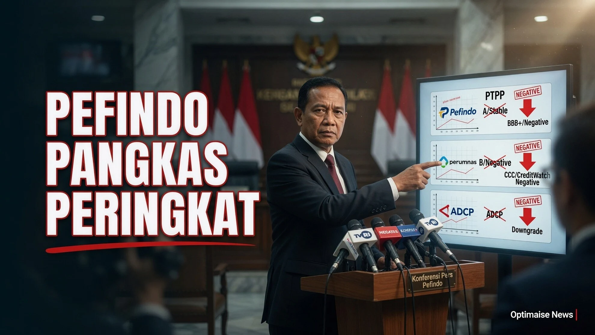 Pefindo Pangkas Peringkat 3 BUMN Saat Tiga Emiten Naik