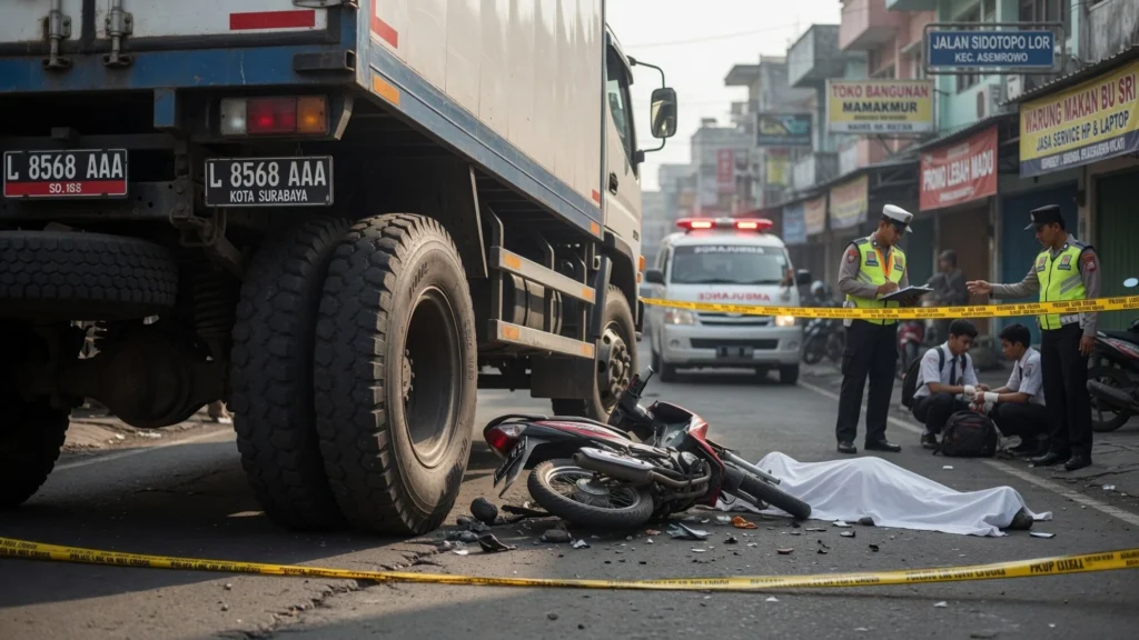 Nasib Berbeda Dua Pelajar Seusia di Motor yang Sama