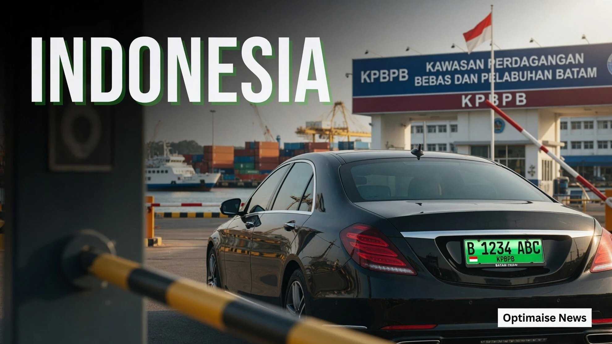 Pelat Nomor Hijau FTZ Hanya Sah di 4 Wilayah Indonesia