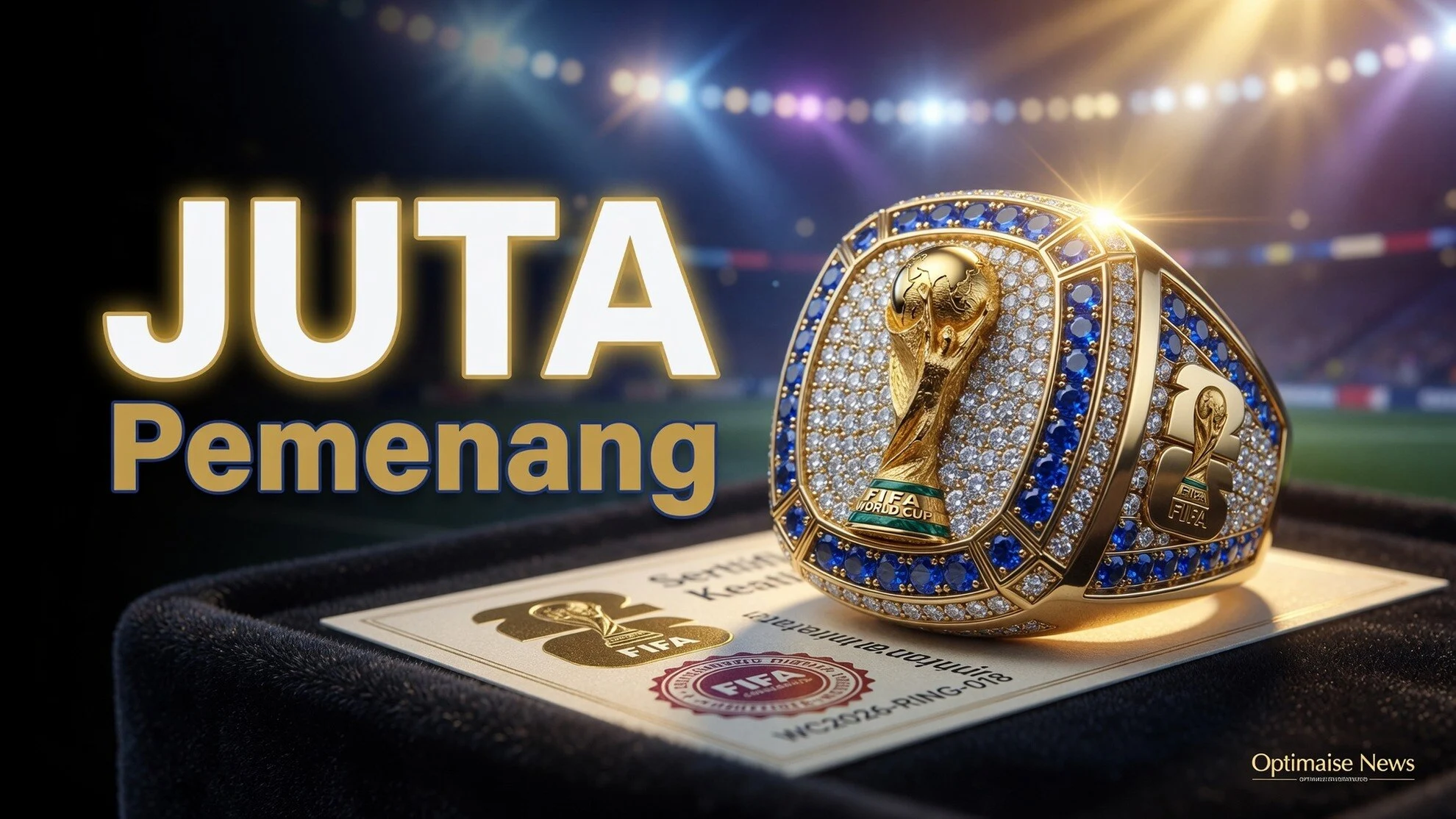 Pemenang Piala Dunia 2026 Sabet Cincin Emas Rp196 Juta