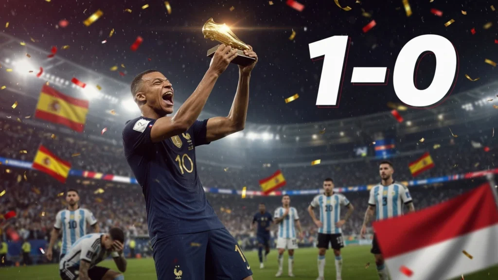 Sepatu Emas Mbappe: 10 gol plus 4 assist yang menyamai legenda 56 tahun lalu