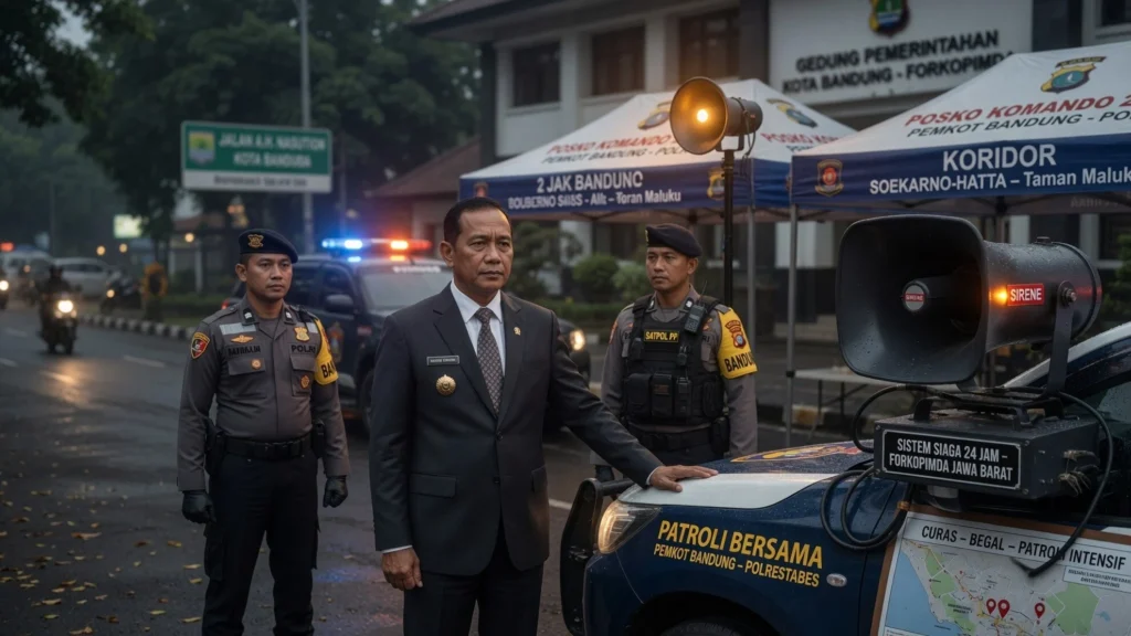 Dua Command Center Siaga 24 Jam dan Dilengkapi Speaker Peringatan