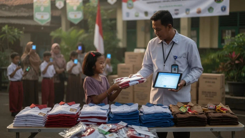 Rincian Penerima: 2.013 Kelas 1 SD dan 1.500 Kelas 7 SMP