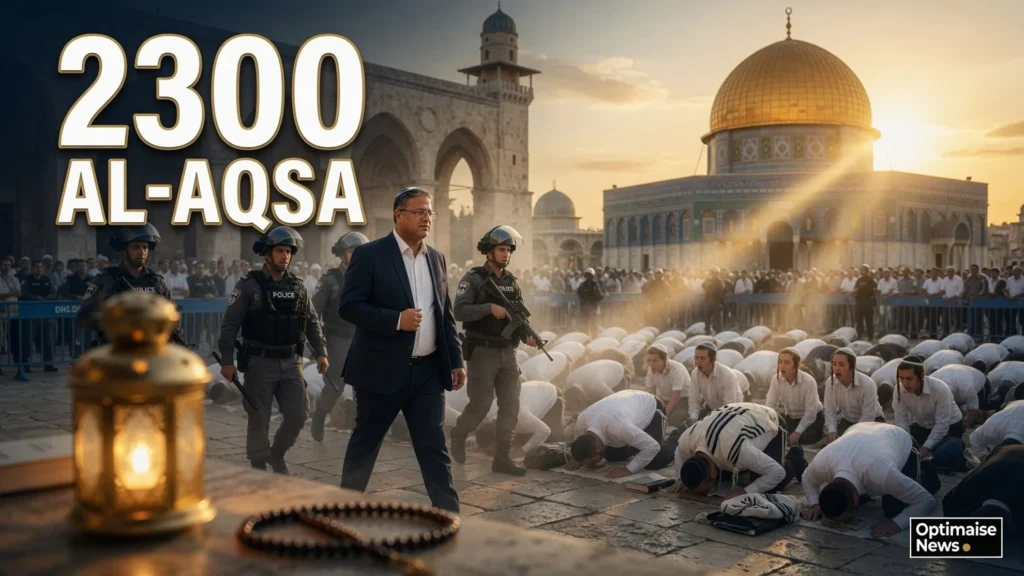 Pemukim Terobos Al-Aqsa: skor 2.300