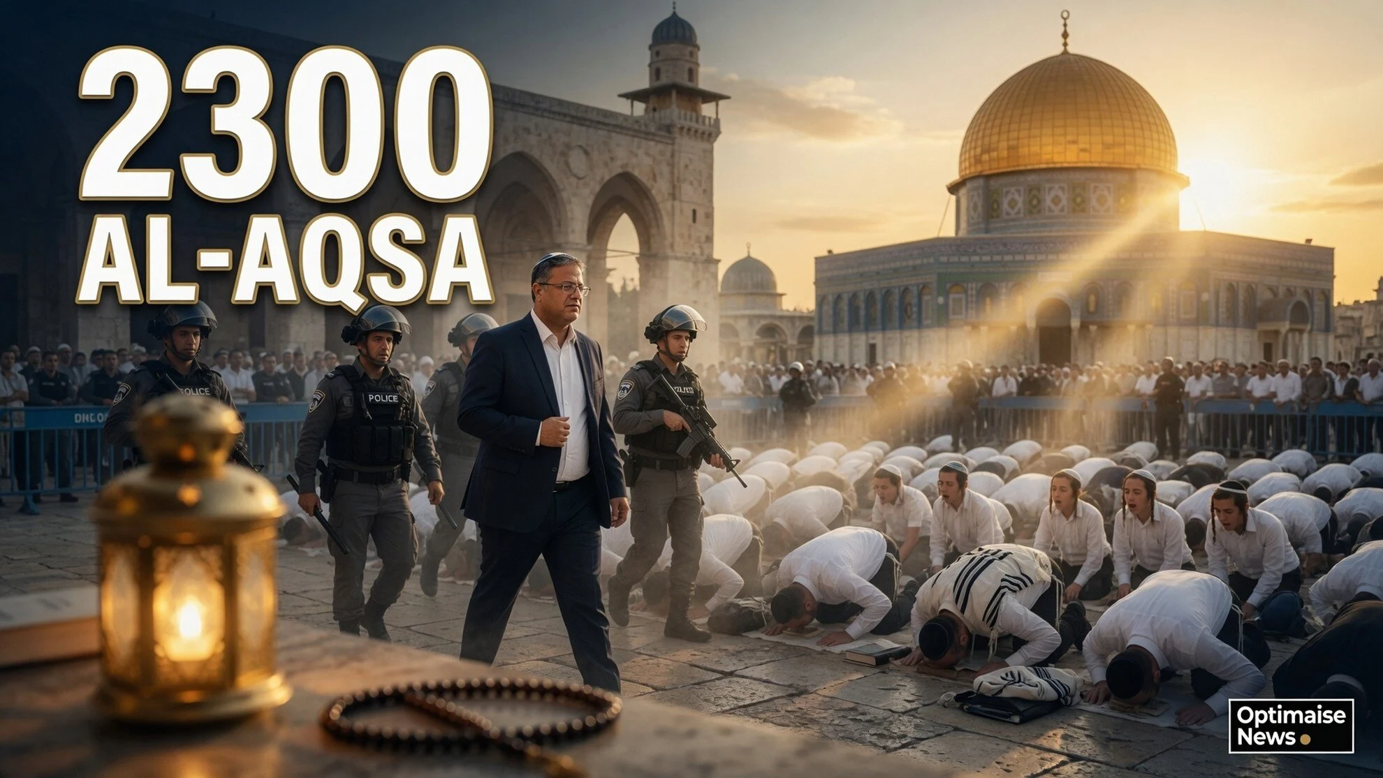 Pemukim Terobos Al-Aqsa: skor 2.300