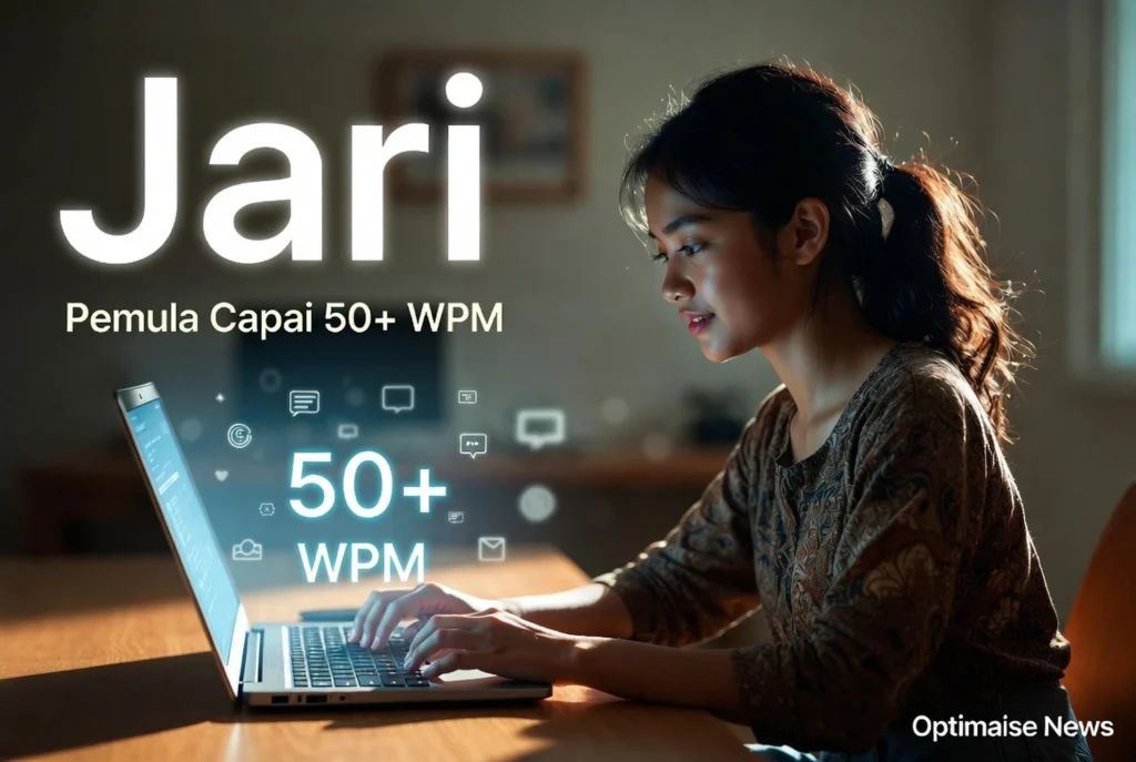 Pemula Capai 50+ WPM: Latihan 15 Menit Sehari Kuasai Mengetik 10 Jari