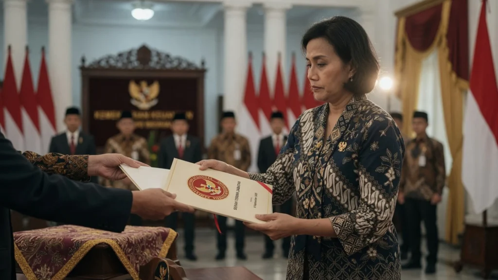 Jejak visual: rekaman serah terima jabatan September 2025 yang disalahgunakan