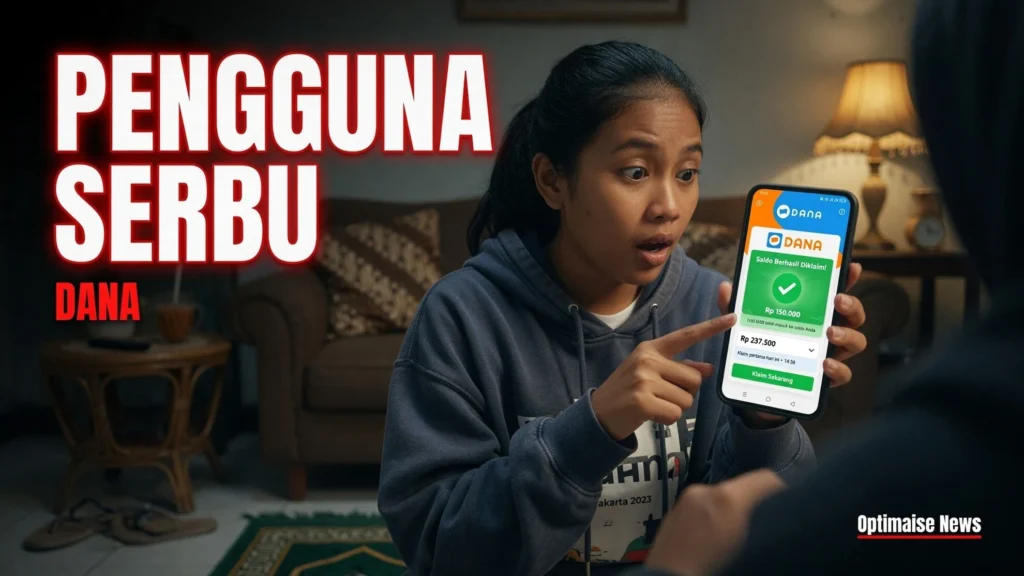 Pengguna Serbu DANA Kaget demi Saldo Instan sebelum Kuota