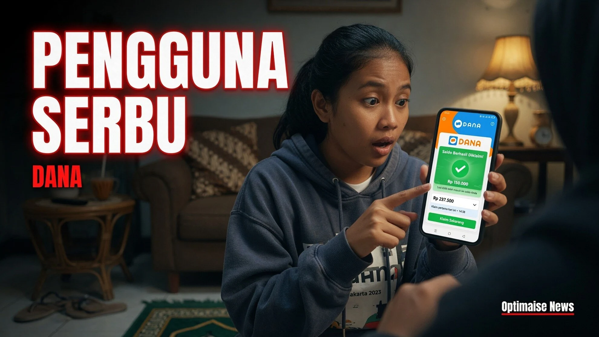 Pengguna Serbu DANA Kaget demi Saldo Instan sebelum Kuota