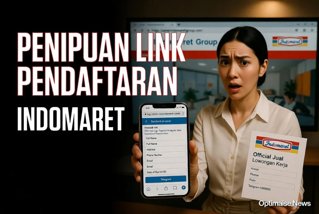 Penipuan Link Pendaftaran Indomaret di FB Mengarah ke Pencurian Data