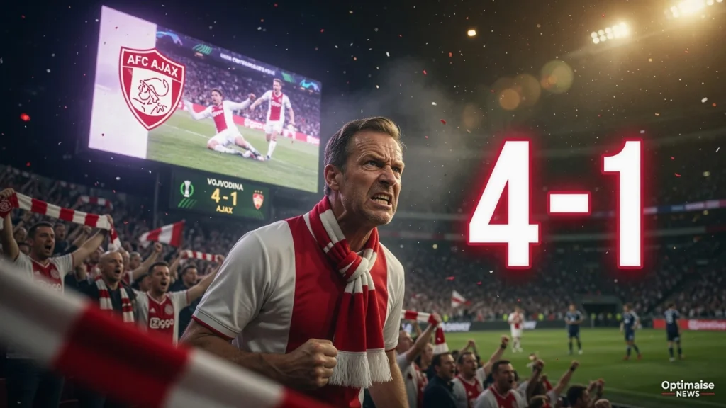 vojvodina vs ajax 4-1