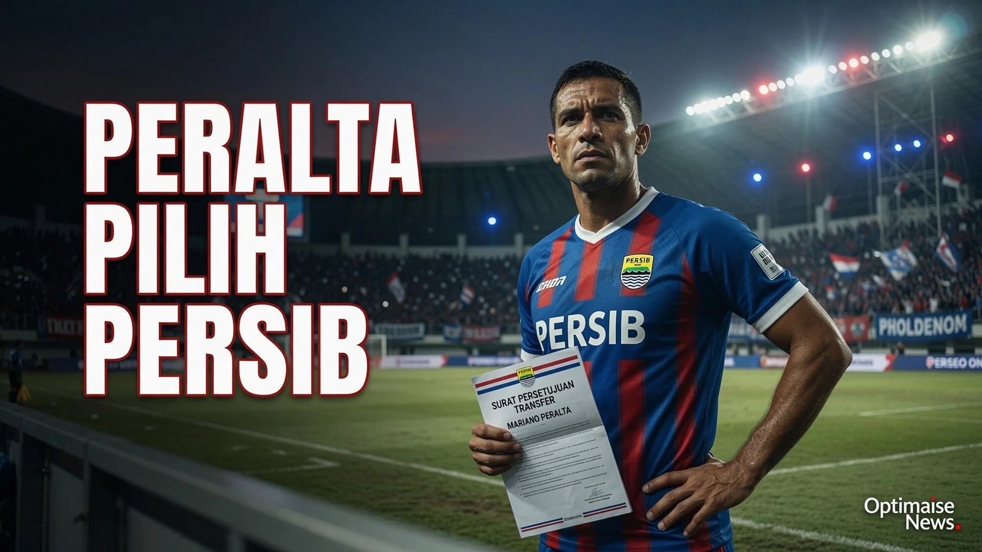 Peralta Pilih Persib Meski Gaji Lebih Kecil dari Persija